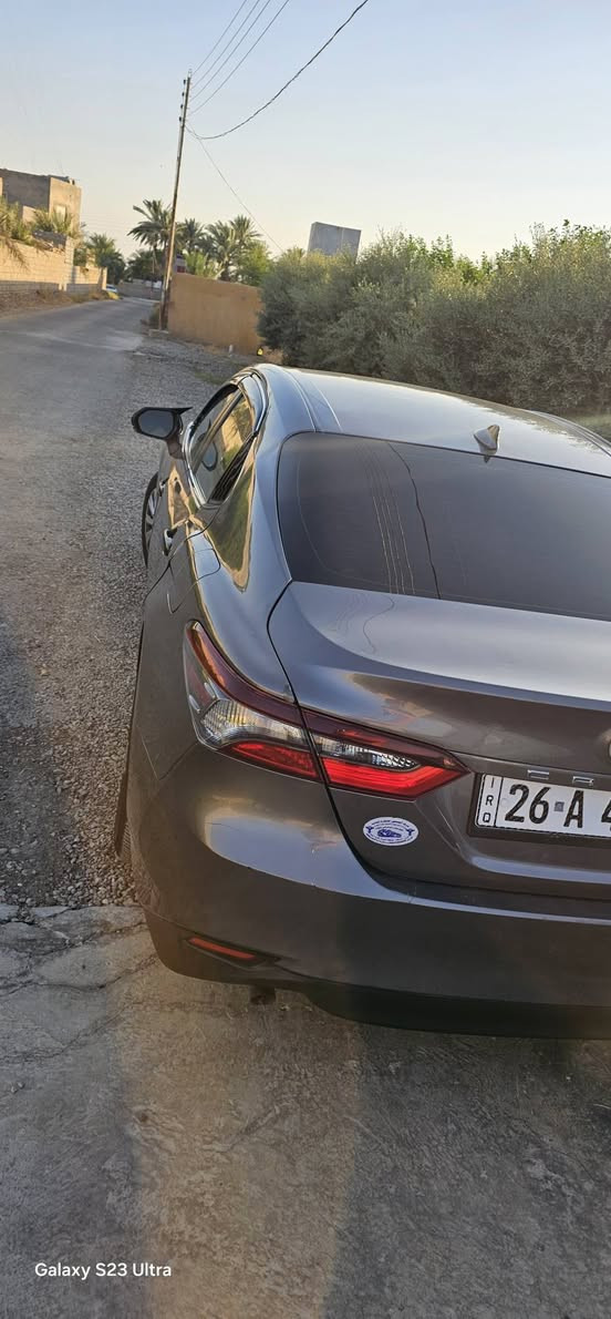 للبيع أو مراوس
للبيع أو مراوس 
تويوتا كامري هايبرد 
السعر 183$ بيها مجال 
موديل 2022 LE 
بصمة تشغيل 
تشغيل عن بُعد 
ضرر السيارة جاملغ الخلفي عكس سايق صبغ 
الباب تبديل بيها سونار 
المكان سامراء 
***********
