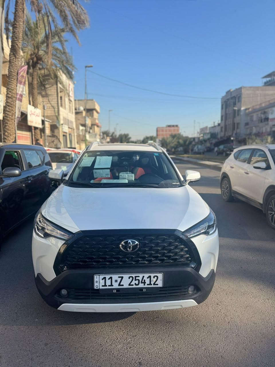 كورلا كروز 2024  السياره فول مواصفات السياره صاحبهه موجود شركة ساز وكالة باب اول ترايهه للبصره سياره عمليه تخبل
كشنات جلد 
تبريد قطعتين 
اربع كامرات 
مودات قياده 
فتحه 
حمالات فوق السقف 
اربع كامرات محيطية
مثبت سرعه 
رادار قيادة  
هايبرد وبانزين تمشيك بلتفويله الوحده ٧٠٠ كيلو 
عارضهه ب ٢٨ مليون الشراي يتصل 
***********
