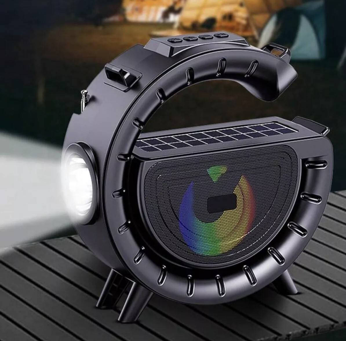 مديل DV - 800
مديل DV - 800

- يتم شحنه عن طريق الكهرباء والطاقة الشمسية 

- يمتلك لوحة شحن شمسية لضمان امداده بالطاقة دون انقطاع

- يتميز بمصباح يدوي LED قوي ذات مدى 100 متر

- خاصية الراديو FM

- يأتي مع حزام 

- ستاند حامل للهاتف 

- اضاءة ملونة من الداخل 

- يدعم  USB و TF-card

- قياسات السبيكر :  203 * 75 * 205 mm

- مسافة الاتصال: 10 متر
السعر 18 مع توصيل


**إذا كنت صاحب هذا الإعلان وتريد حذفه لأي سبب، رجاءا أرسل رسالة إلى الدعم الفني**