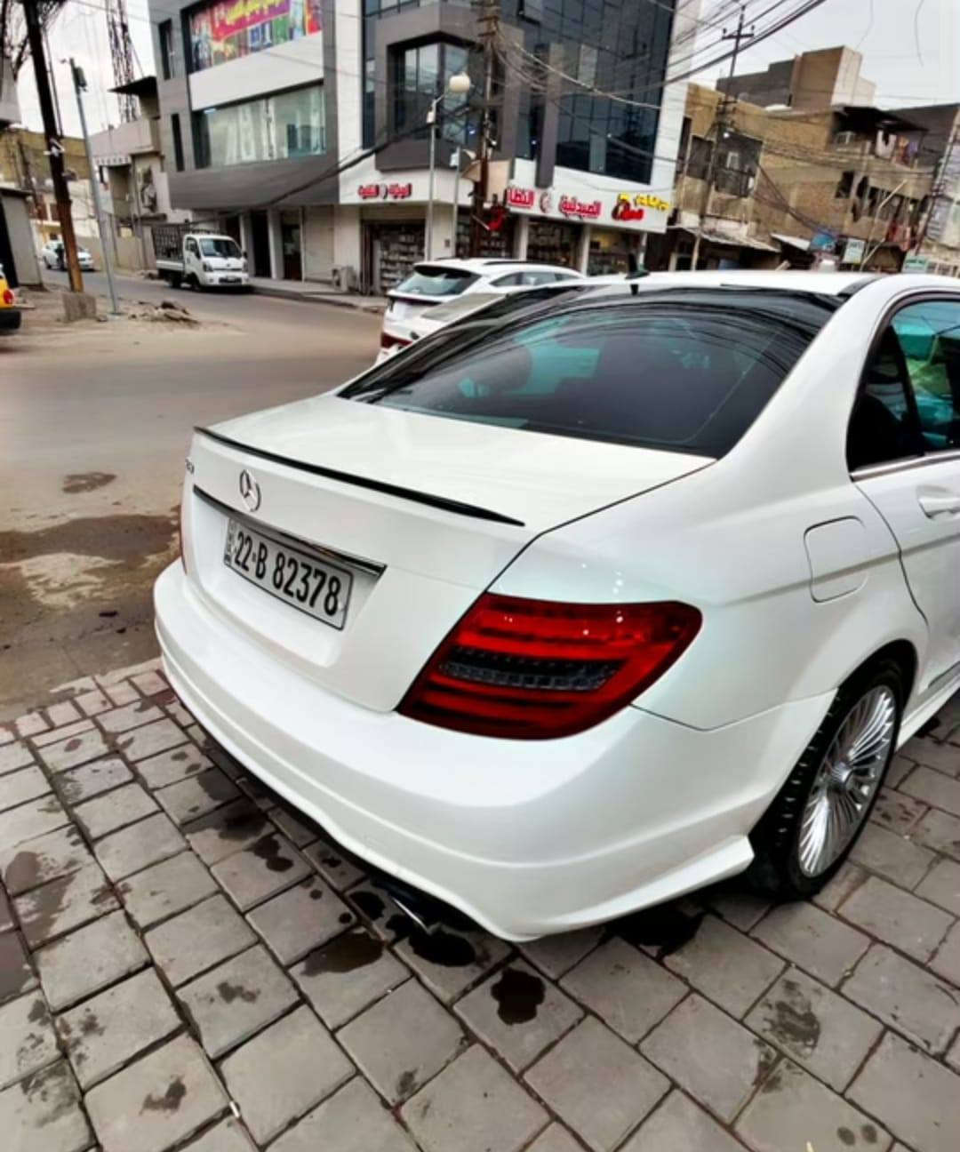 سلام عليكم ورحمة الله وبركاتة ماسدس C250 (2013)فول مواصفات مكينه اربعة سلندر تيربو 2500
رقم شمالية سنوية جديدة شرط التحويل 
مكاني البصرة المدينه الرياضية مقابل مجمع الامل السكني الاستفسار ***********

