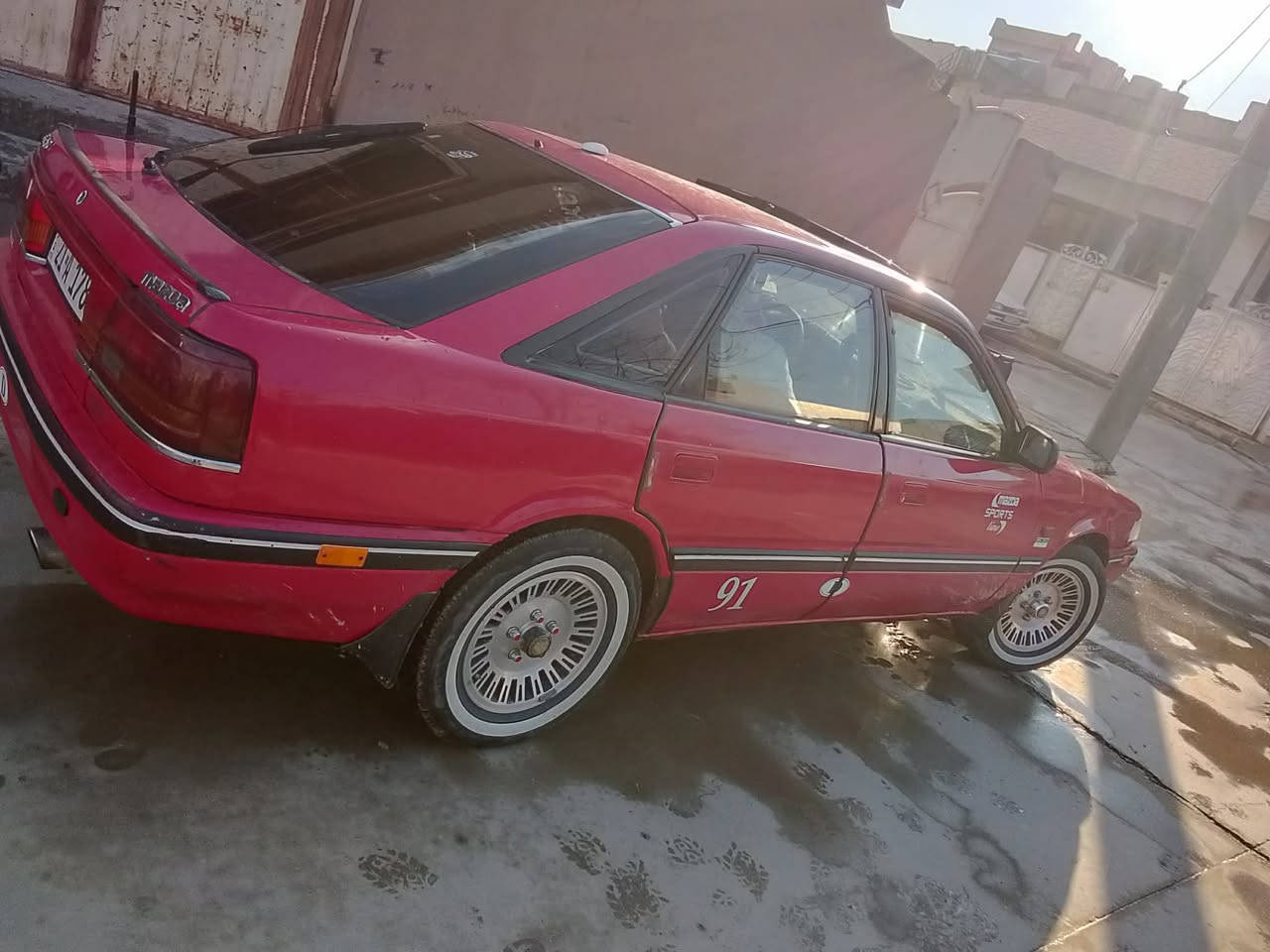 سەرەتا بەناوی خوای گەورە شتی لۆکم بۆ هیناوان مازدا٨بەخ١٩٩١ تبەرید❄️لەسەر سلوف ماشەڵا لە ماڵی هەموو لایەک
گێڕ عادی گیرو مەکینە بەشەرتی ١٠ فیتەر تەقەو رەقەی بە شەرت
 چوار جام کارەبا ئاوینە کارەبا سڵایدە سەیارەکە
چوار ویلو تایەی تازەی لە ژیرایە
کامل جوانکاریو کامل مەسرەفە 
دەعمو لیدراوی بە شەرت سەیارەکە هەیکەلی زۆر جوانو رێکو پیکە رزیوی بە گیانیەوەوە نیە
کارەبایو گیچو هەموو شتیکی ئیش ئەکات
بەرگە درگاکانی زۆر جوانە 
سعری ٤٤$مەعامەلە 
***********
