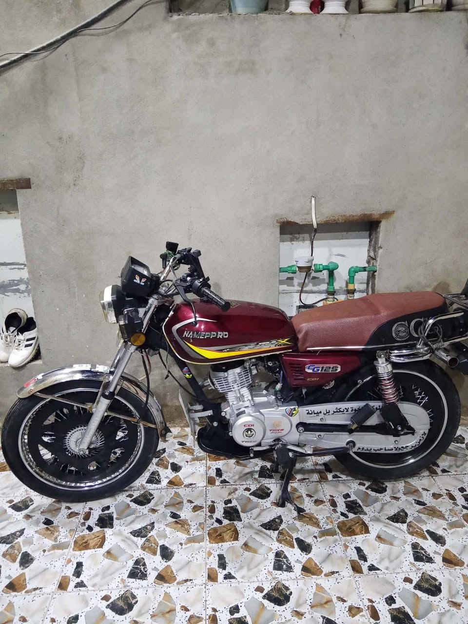 سلام عليكم ماطور إيراني جديد شي قليل مستعمل كلة شغال سعر ٥٠٠ ماطور تايكر  موديل ٢٠٢٣ رقم موبايل  ***********
