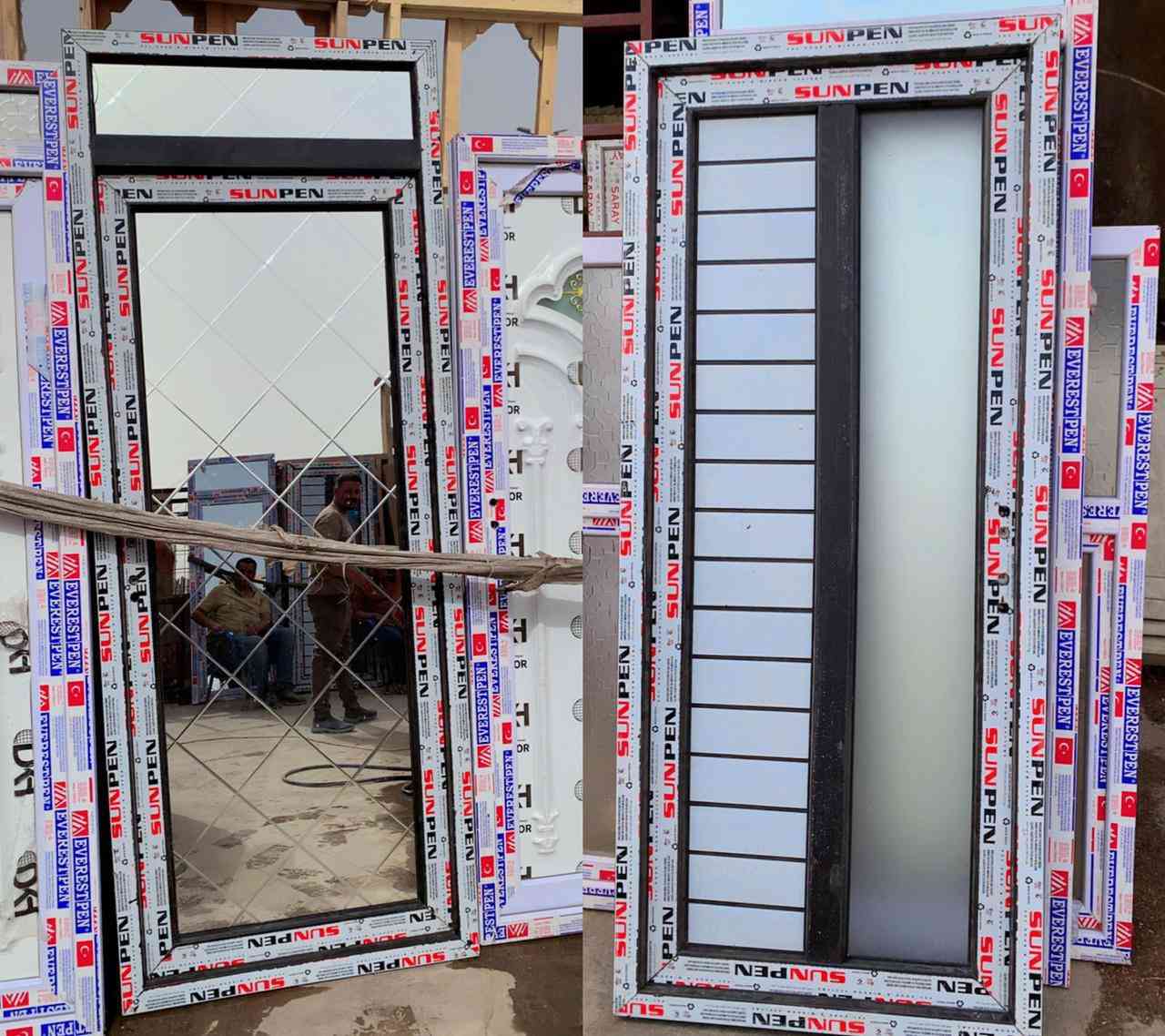 معمل حداده حيدرالصبيحاوي لعمل كافه انواع الأبواب والشبابيك بطرق الفنية الحديثة العنوان بغداد الحميدية قرب مدرسه المزايا وبأنسب الأسعار (***********)
