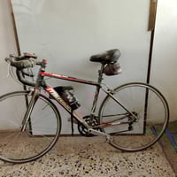 بايسكل رياضي نضيف الكير شغال والعكرب هم شغال نضيف البايدر خفيف ريشه مع...