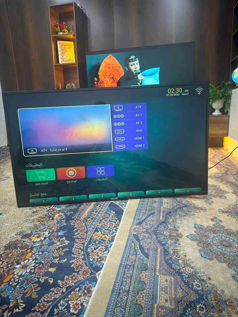 سلام عليكم
شاشة حجم 55  مستعمله نضيفه كلش 

سعر 200 الف مكاني بغداد مدينه الصدر 

***********
