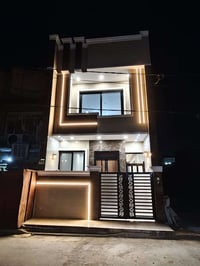 دار 100م للبيع زيرو بناء حديث واجهه 5م حي الجهاد مربع المساءله قريب مج...