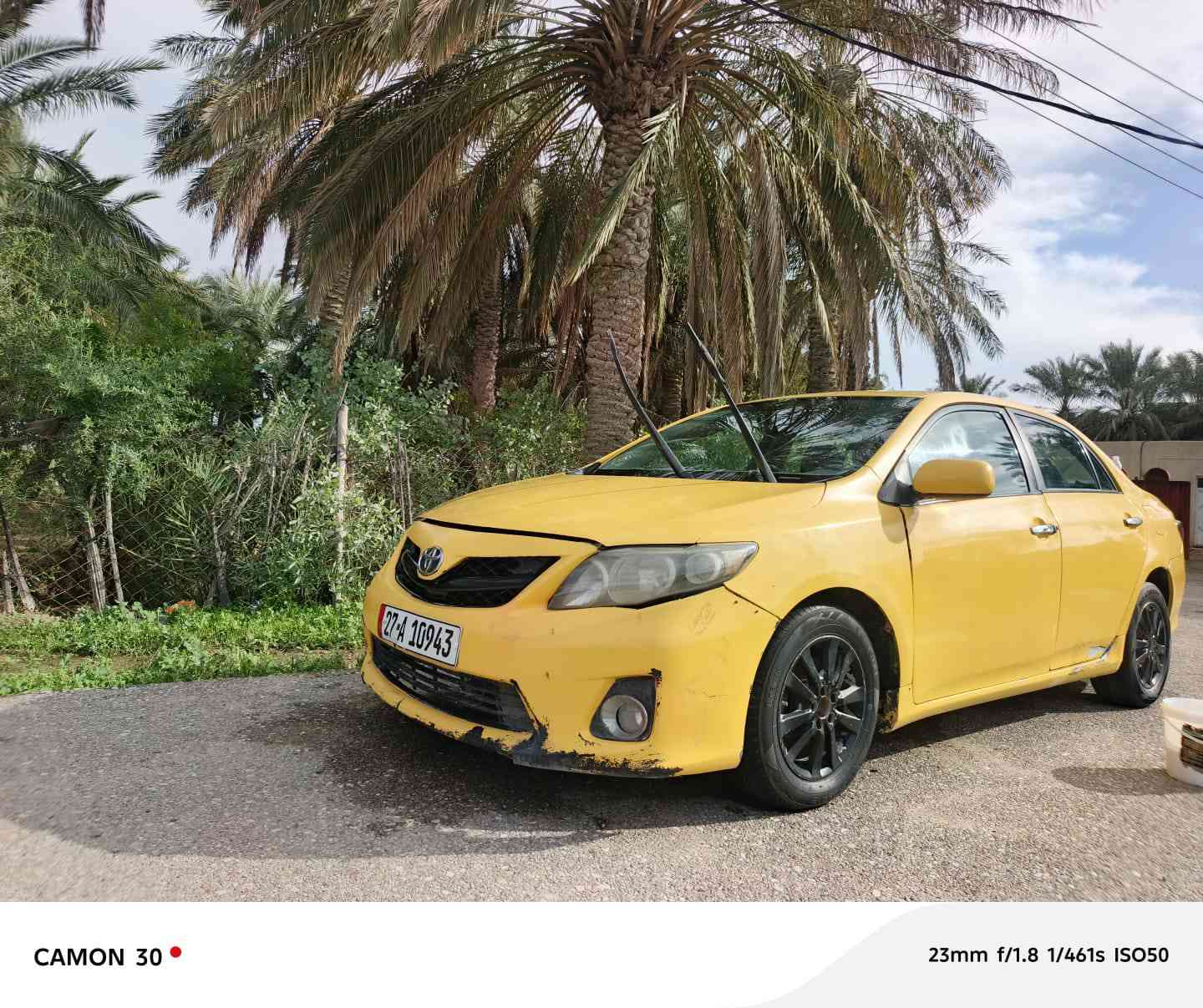 السلام عليكم سياره كورولا وارد امريكي للبيع كير ومكينه حداديه مكفوله سياره باسمي رقم الماني ************************* سعر 65 بيها مجال مكاني ذي قار الشطره
