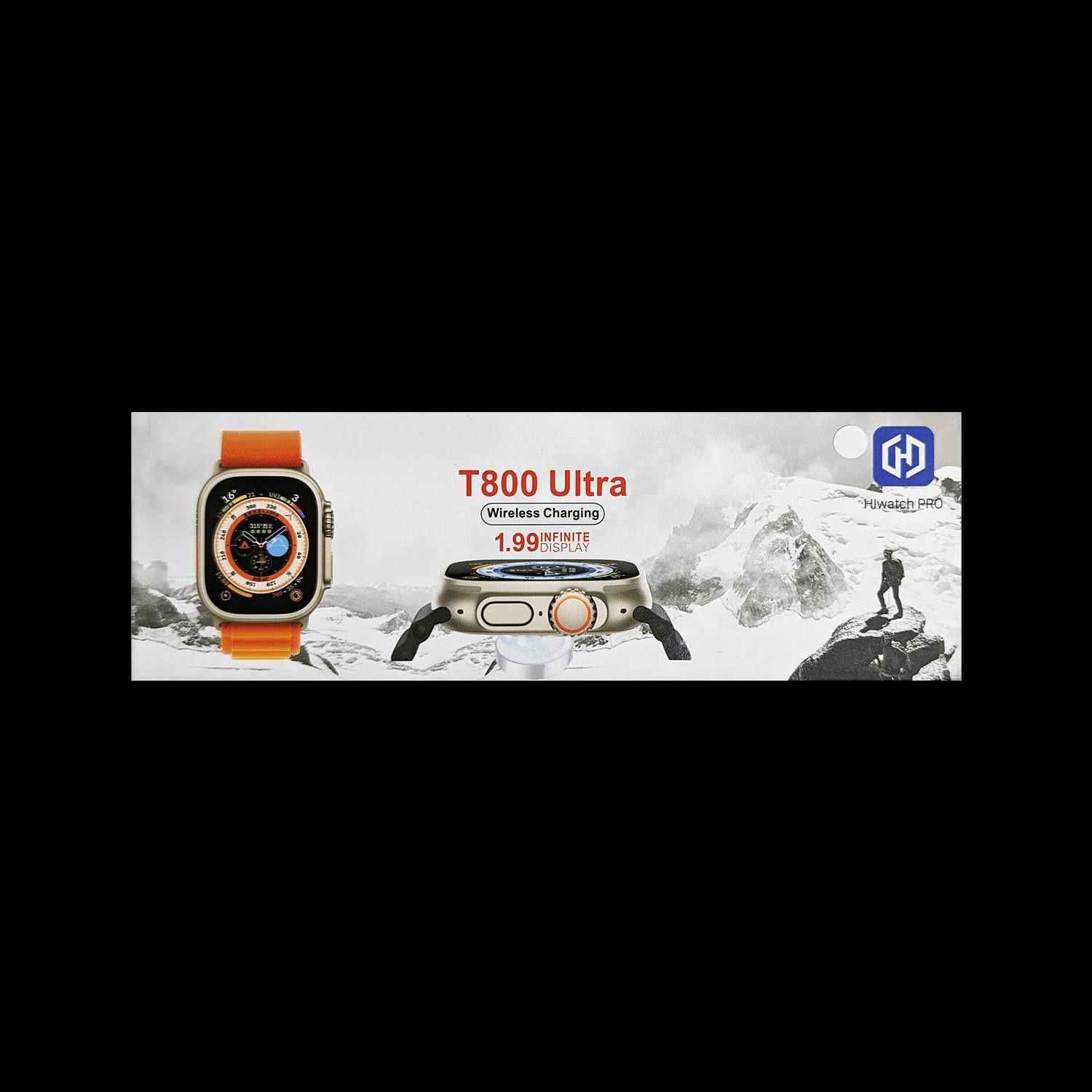 ساعة الترا
الميزات:

شكل مطابق للساعة الاصلية

شاشة لمس بحجم 49

يمكن ربطها على جميع انظمة التشغيل Android, IOS

ميزة الاتصال واستلام المكالمات

تتبع نشاط الجسم والحركة

قياس معدل ضربات القلب ومراقبة ضغط الجسم

قائمة للتدريبات مع أكثر من 7 تمارين رياضية

خاصية تتبع ومراقبة ساعات النوم

تطبيق خاص للتحكم بالساعة

امكانية تشغيل الموسيقى عن طريق الساعة

الملاحظات:

يتم ربط الساعة عن طريق اعدادات البلوتوث

لتحميل التطبيق( بعد ربط الساعة على الهاتف) قم باللمس إلى الأعلى ثم قم بقراءة QR كود لتحميل التطبيق

الساعة تأتي مع سير واحد فقط

الساعة كبس بدون براغي
*********** واتساب
