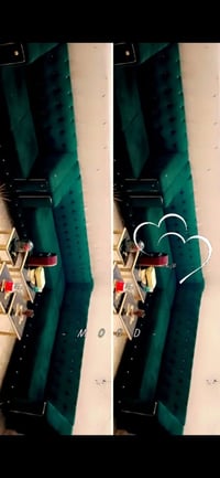 كنبة • اسود • اخضر