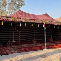 عروض لخدام الحسين ع يوجد لدينا خيم + حديد جاهزه مجهزه  يوجد جميع القيا...