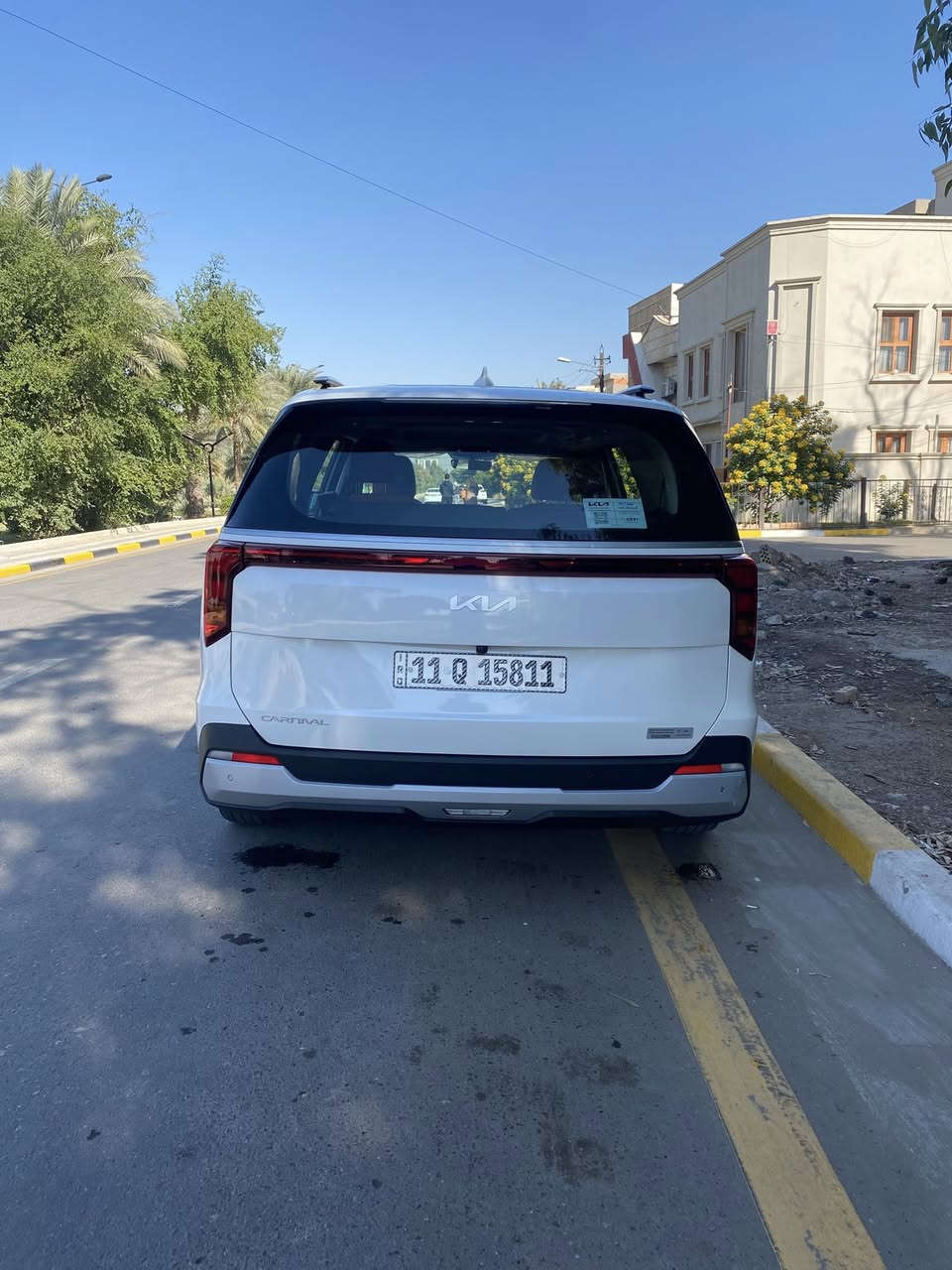 السلام عليكم
للبيع فقط
كيا كرنفال استلام زيرو من الشركة الدوليه
موديل ٢٠٢٥
اللون ابيض
ماشيه حالياً ١٦ الف كيلو
مكفوله من الدعاميه للدعاميه من الصبغ
بيها رصعه فقط بدون شخط بالجنطه الخلفيه بسبب طخة دراجة
مواصفات الخليجي معروفه
دبل بصمه
تشغيل عن بعد
تحكم بفتح البيبان الوسطيه والخلفيه كهرباء
الكشنات جلد والاماميه بيها تبريد
موضح كلشي بالصور
السعر ٣٥ الف دولار 
السنويه باسمي
مكاني بغداد 
الرقم ***********
