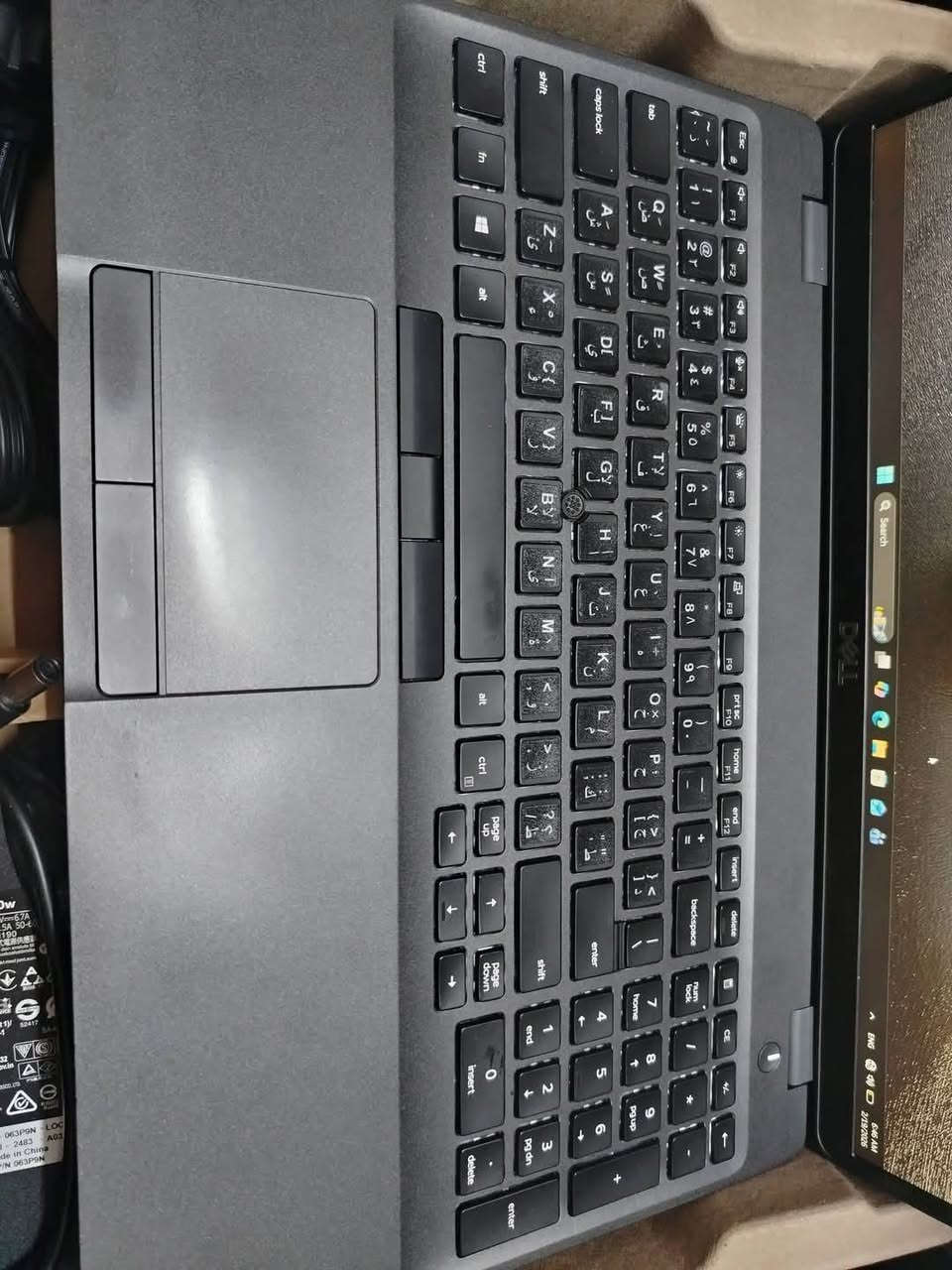 لابتوب ديل للبيع كورد 7 الجيل 9
رام 16 
هارد 512 ssd
المعالج فئة H
كارت الشاشة خارجي Nvidia p620 (4 كيكا)
كارت شاشة داخلي ( 8 كيكا)
المجموع الكلي (12 كيكا)
  حجم الشاشة 15.6
كيبورد ضوئي 
ينفتح 180 درجة 
البرامج الهندسية والعاب
السعر 500 الف قفل
معه شاحنة اصلية
وكارتون


**إذا كنت صاحب هذا الإعلان وتريد حذفه لأي سبب، رجاءا أرسل رسالة إلى الدعم الفني**