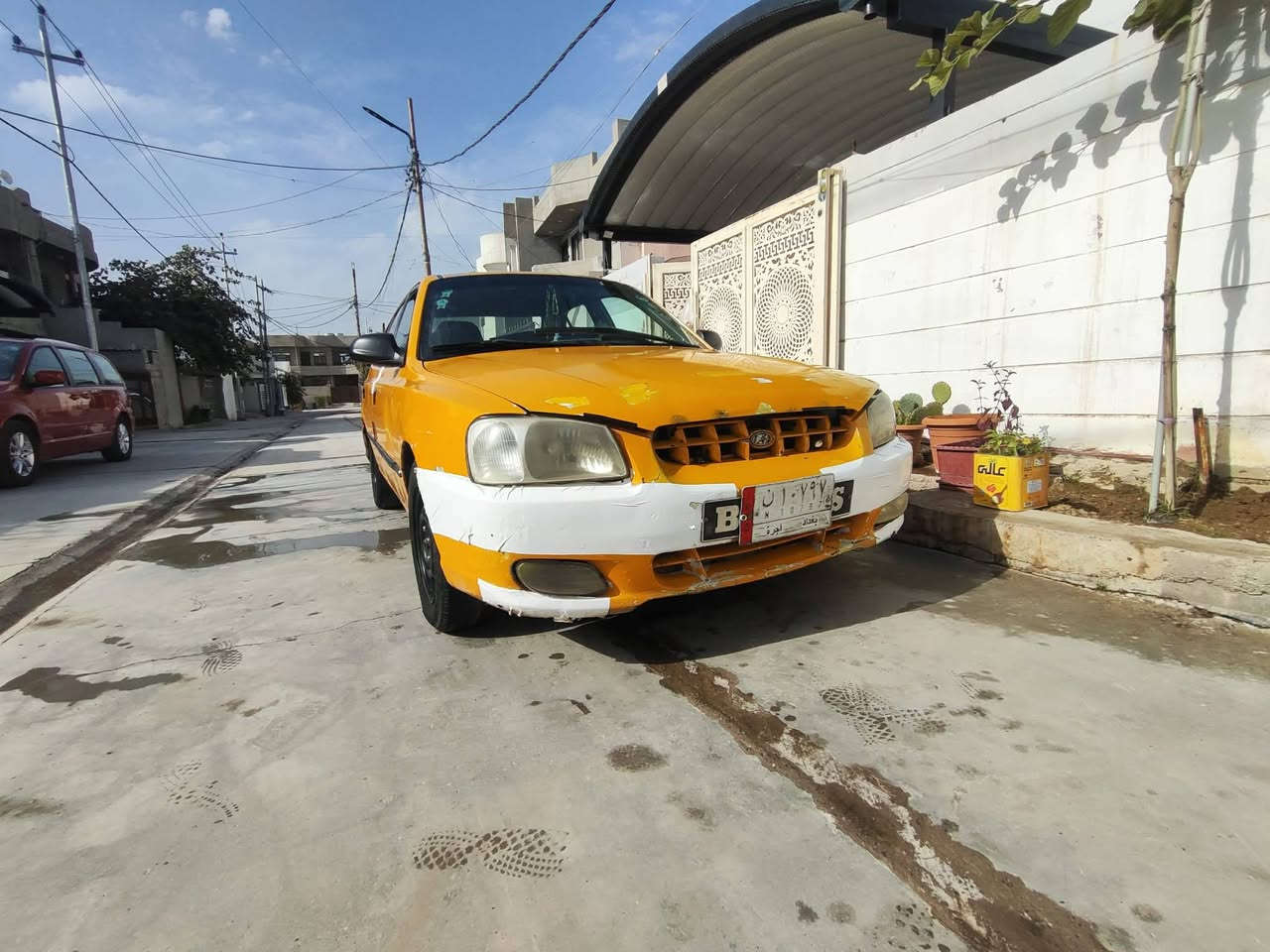 سياره اكسنت فيرنا موديل 2000
رقم بغداد للبيع 
 
كهربائيات كامله 
تبريد + تدفئه 
تايرات طخم جديد 
صدر نضيف 
بطاقه بانزين 
 نقابه مصفر 
مراوس هم يرهم حسب القناعه 
***********
