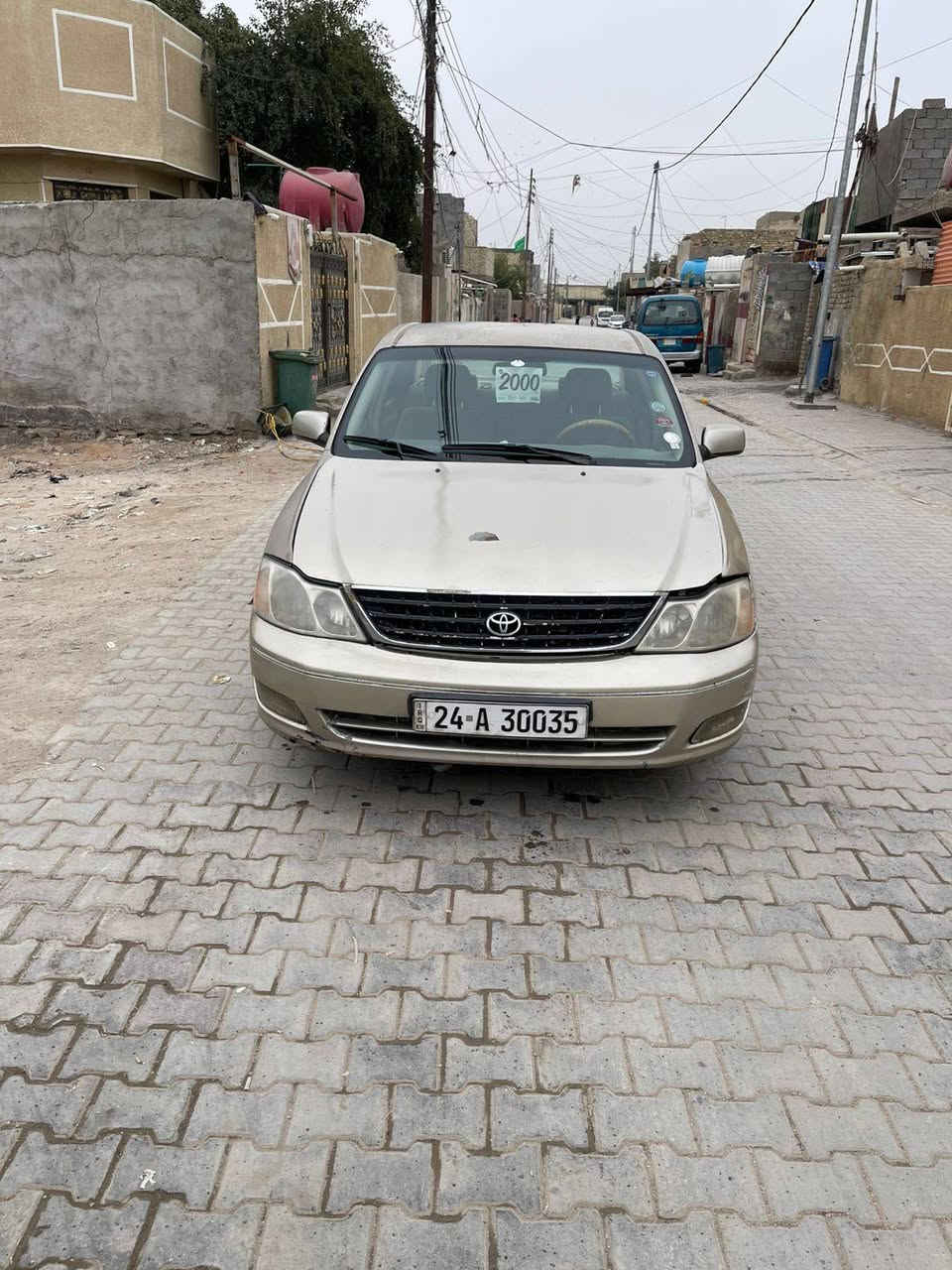 رقم الهاتف/***********
مکان سلیمانیە سیعر65ورقە بیمجال

تویتا اڤلون2001اصولی خلیجی  اوتوماتک محر6سلندر 3000الاف سنویە هزەجدیدە2028باسمی سیارەمصبغ عام جمالیە بدون حادث تبرید شاشە آیبات کهرباء بشرط شرط حاسبە حرلکل محافظات
صدرحدادی تایرات باتری جدیدە
تحویل مباشر،،،غرمات،،،، بشرط
