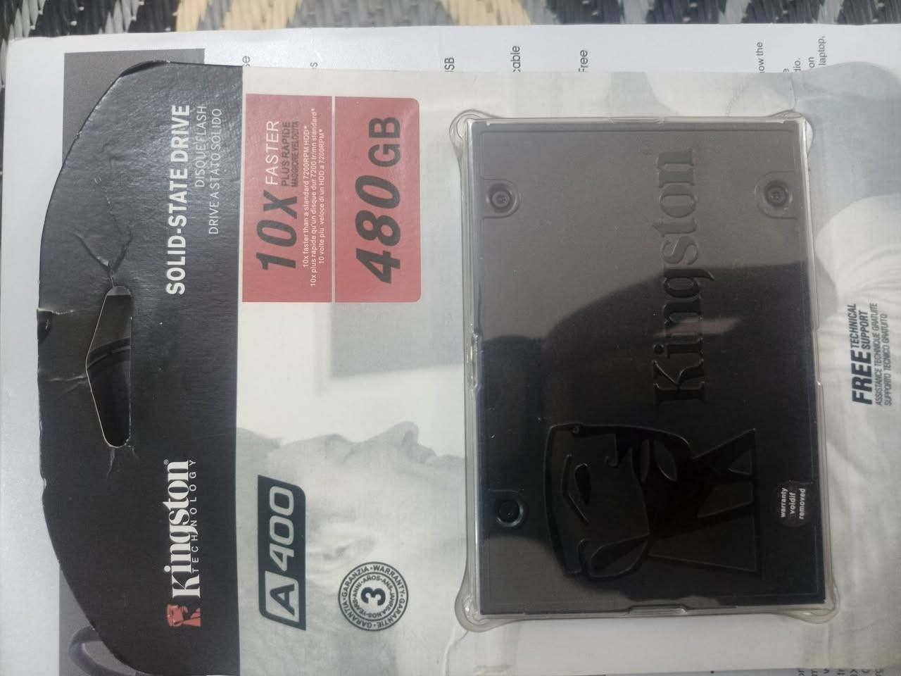السلام عليكم عندي هاردات ssd 
Kingston 480 GB سعرة 50الف 
هارد SanDisk 2تيرا سرعه فائقة سعره 100 الف 
هارد  Goldenfir 512 GB سعرة 50 الف
هارد KingS pec 4 تيرا سعرة 150 الف 
لايوجد توصيل 
تجي تفحص عندي بالبيت وتاخذه الف عافيه 
العنوان بغداد الشعب حي اور 
***********

