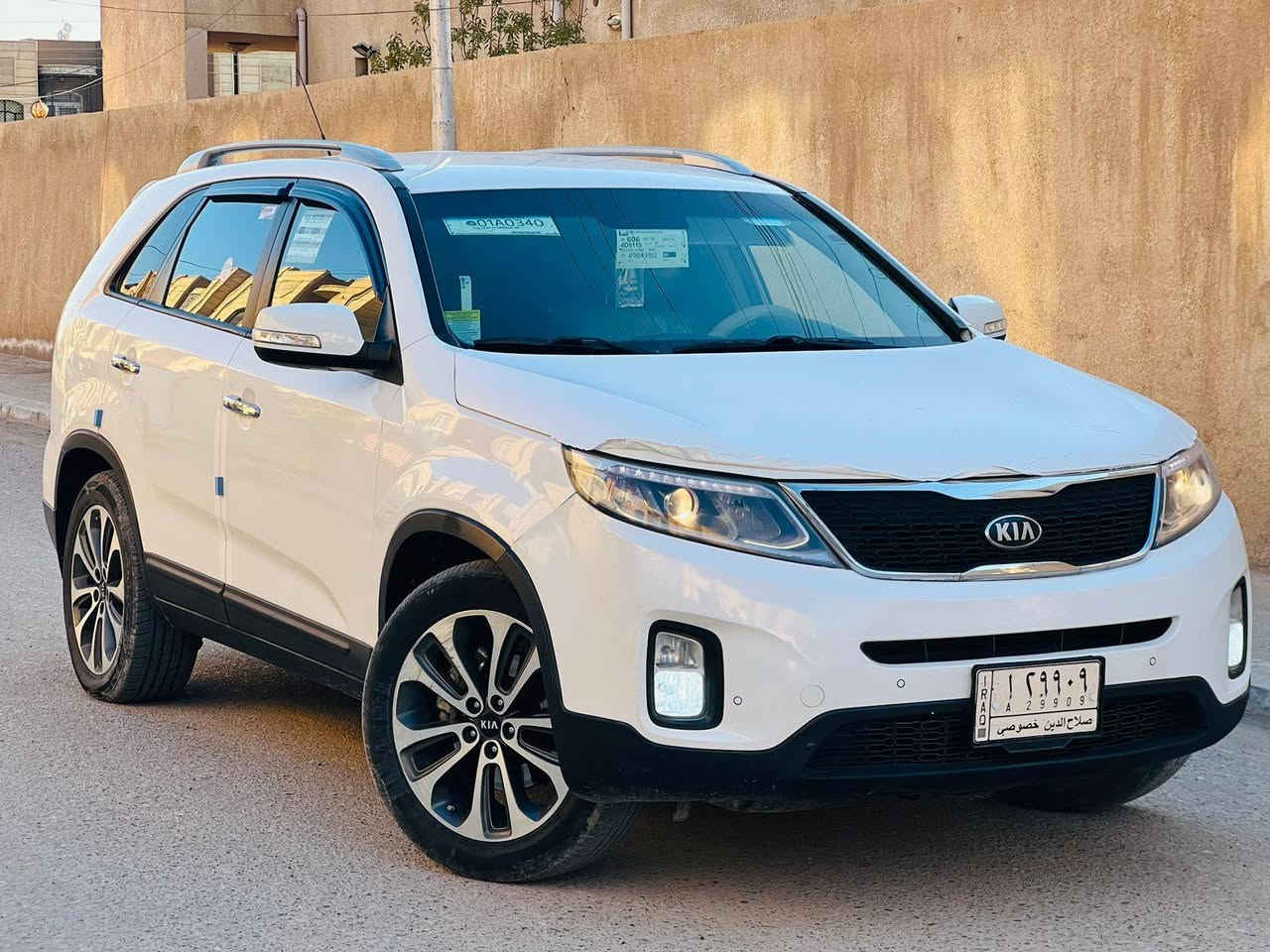 السلام عليكم للبيع سيرنتوا 2014 وارد خليجي كير محرك صدر تايرات باتري كلهن شرط جدد تبريد تدفئه كلها شغاله سياره حلوه وجاهزه مال جناي السياره فول مواصفات عده البنورامه مواصفاتها ويل كب كروم تحكم ستيرن مري شفط واشاير بالمري 5 بصمه 7 راكب كشنات جلد محرك V6 بعد بيها اهواي موصفات ما يحتاج اذكرها ملاحظه... السونار مرفق بالمنشور فقط جاملغ امامي بدون داخل رقم صلاح الدين ألماني مشروع وطني شرط التحويل والغرامات مكان السياره صلاح الدين تكريت السعر 174 بيها مجال رقم الهاتف للاستفسار ***********
