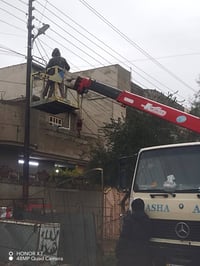 كرين سطحة • داخل الموصل • خارج الموصل