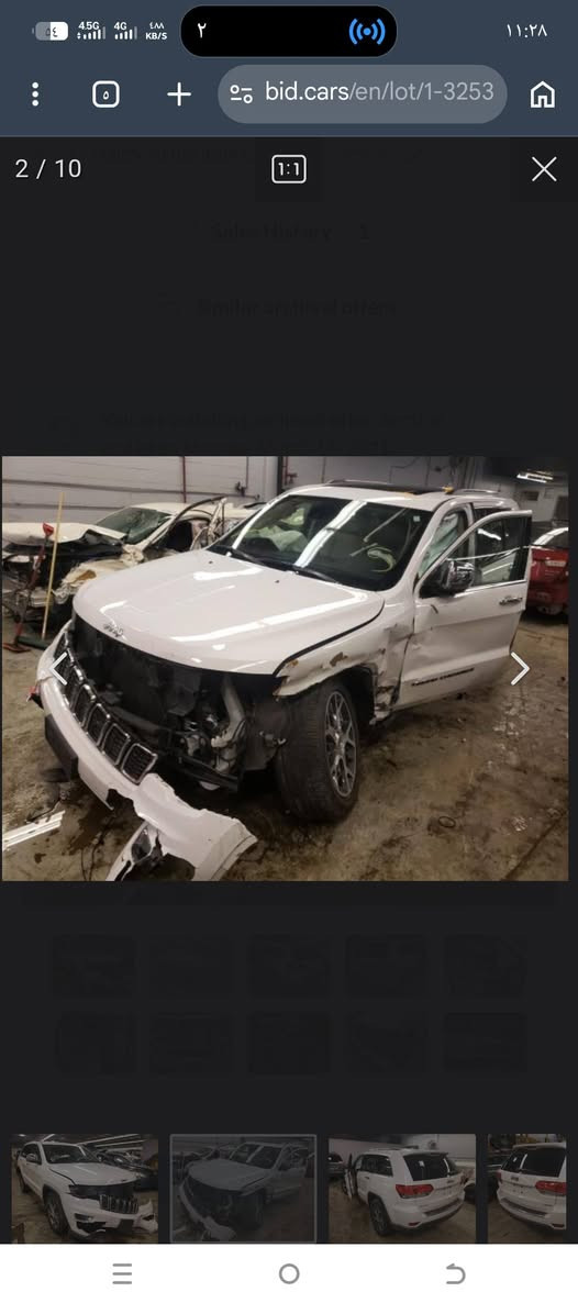 للبيع: جيب لمتيد 2019 وارد أمريكي
🔹  موديل: 2019
🔹 الوارد: أمريكي
🔹 العداد: 89,000 ميل
🔹 السيارة: بحالة ممتازة و صبغ  3 قطع
🔹 المواصفات:
بانوراما واسعة
جنطة كهرباء
خزن كهربائي
كشن حار بارد 
مقاعد ميموري
رادار + حساسات أمامي وخلفي
شاشة ديجيتال
نظام توقف ذاتي
تكييف أمامي وخلفي بارد وساخن
فول مواصفات
💰 السعر المطلوب: 20,900 دولار
📍 المكان: بسماية / الصويرة
📞 للاستفسار: ***********
