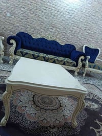 طقم تركي ملكي • ١٠مقاعد • خشب زان