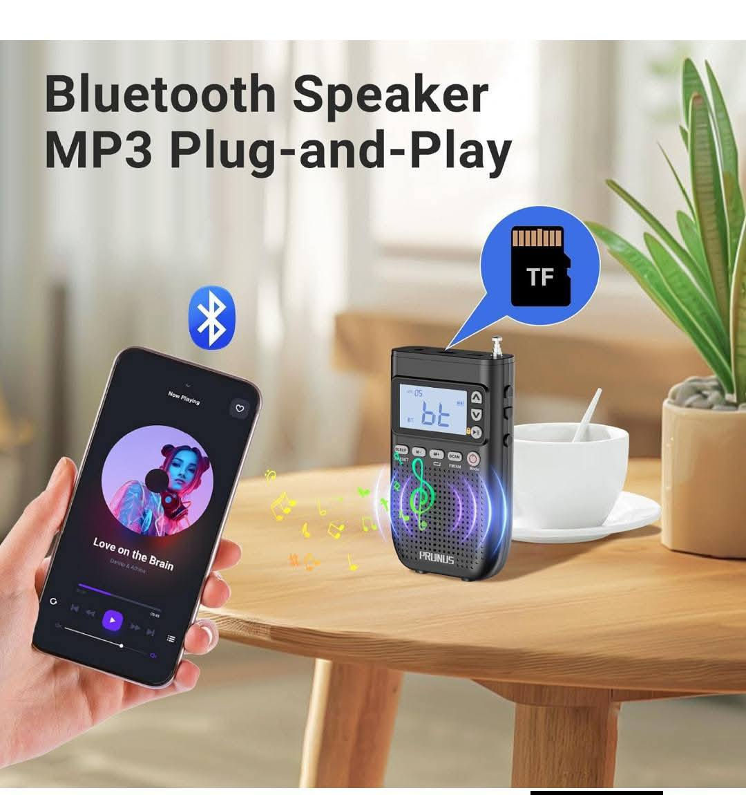 راديو جيب PRUNUS J_618
موجتين AM FM
بلوتوث
رام
شاشه دجتل
شحن بطاريه ليثيوم قابل للشحن ٣.٧ فولت ٢٤٠٠ ملي أمبير
منفذ شحن تايب سي شحن سريع
ساعه ومنبه
ميزه حفظ محطات مفضله
لوك جديد كارتون مامفتوح شرط يوصلك
منفذ سماعه خارجيه ايضا
اي استفسار خاص وبالخدمه 🌹


**إذا كنت صاحب هذا الإعلان وتريد حذفه لأي سبب، رجاءا أرسل رسالة إلى الدعم الفني**