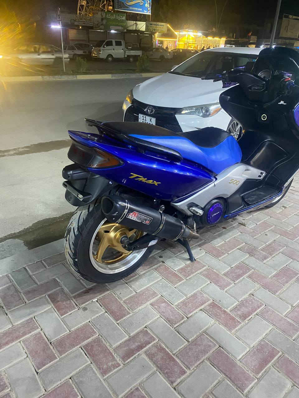 دراجه البيع تي ماكس موديل٨ دراجه نوزلات كفاله  الدراجه فقط كفرات مصبوغه صبغ درجه اوله السعر ١٨ اي ستفسار خابرني *********** مكان الدراجه سامراء
