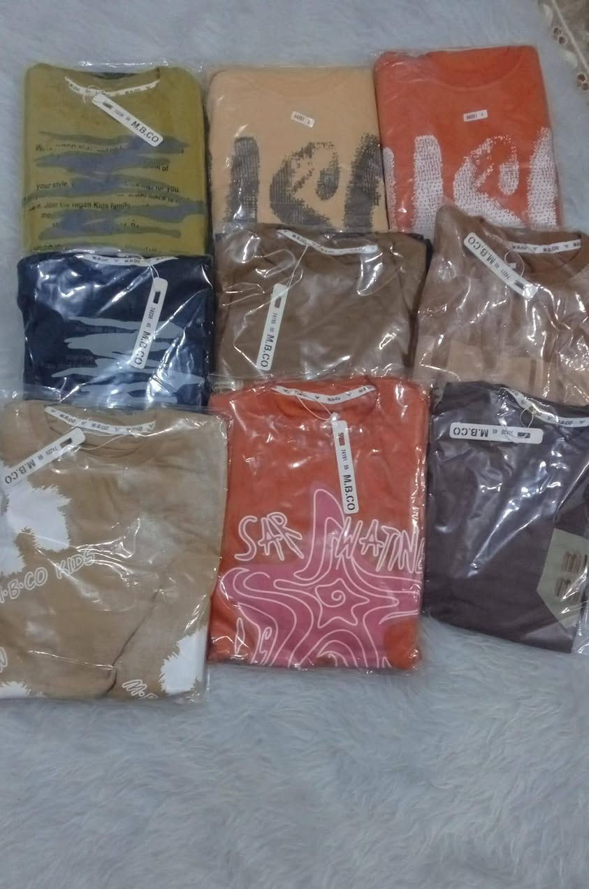 صارت كل قطعتين ب٢٥ ووووووبس احجزي عددد قليل 
خلي بنتج او ابنج يفرح بالبسه جديدة للعيد


**إذا كنت صاحب هذا الإعلان وتريد حذفه لأي سبب، رجاءا أرسل رسالة إلى الدعم الفني**