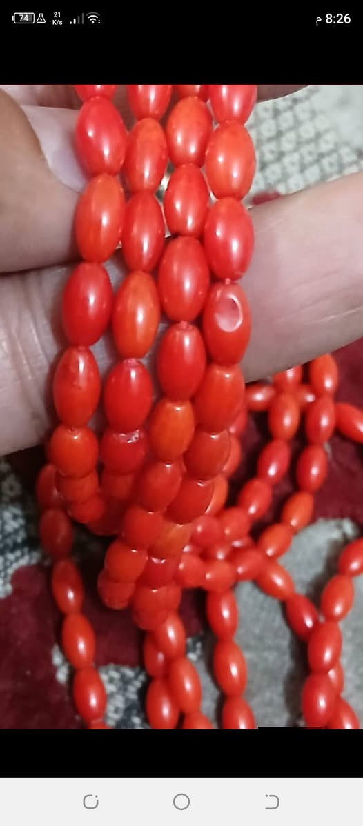 مرجان اسيوي حر طبيعي شرط الفحص مكفول...  ليزر تحسين اللون 101خرزه وزن 27 غرام 
السعر طيب (توصيل 5 الالف دينار.)


**إذا كنت صاحب هذا الإعلان وتريد حذفه لأي سبب، رجاءا أرسل رسالة إلى الدعم الفني**