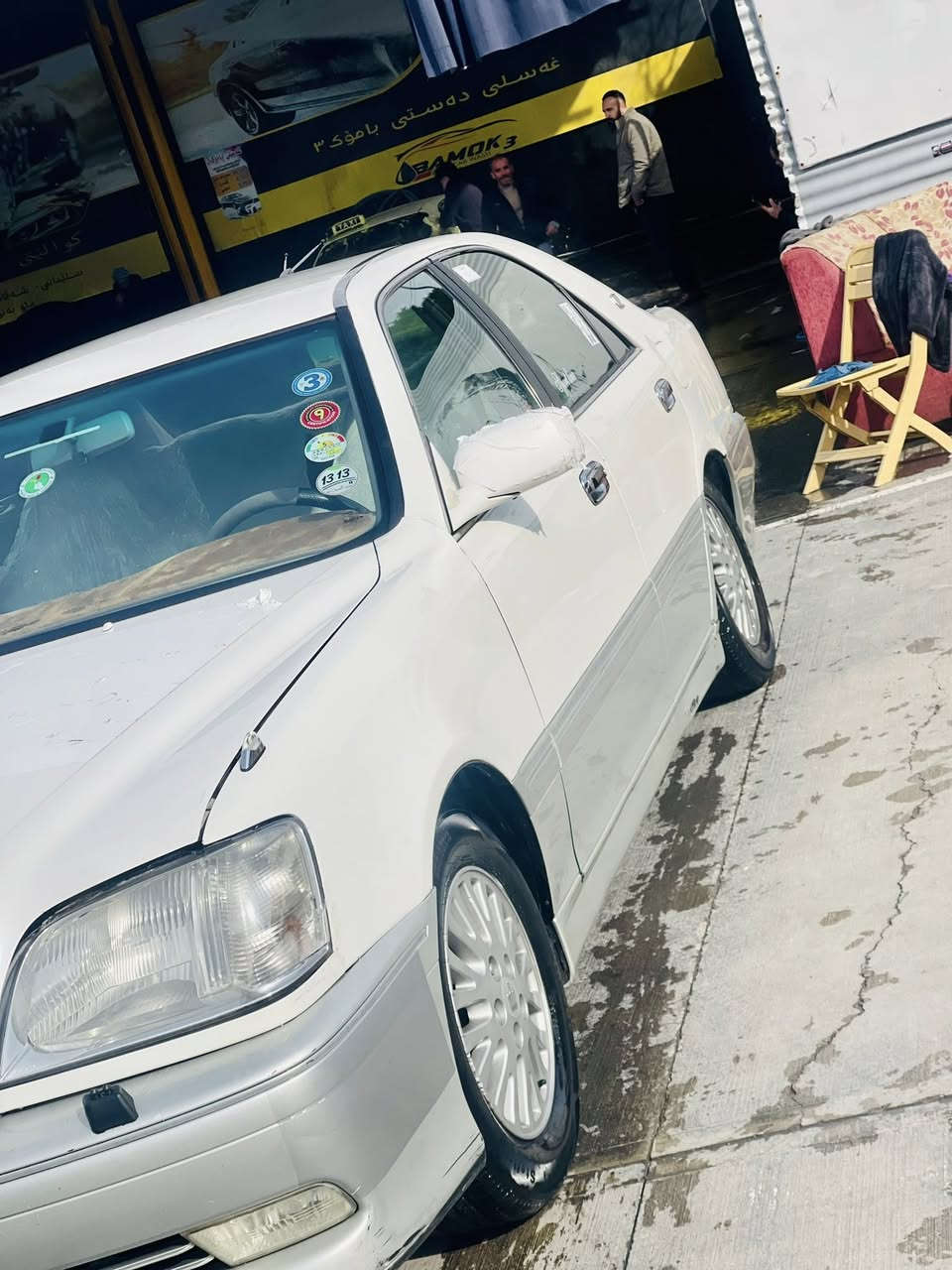 بڕاوە 2001
دوو دوگمە مەکینە D4175
ئاوینە کارەبا یەک کوشن کارەبا 
سوکان کارەباا
ناو بۆر
تەبرید سارد و گەرم بەستراو بەشەرت
تەجیل و سەماعە بەستراو بەشەرت
کامل گیانی جایزە
چرکەی تیا نیە گێڕ و مەکینە و ڕۆشتن و جادە گرتنی ڕەقەم یەک
پێش و دوای تازە داگیراوە چرکەی تیا نیە
تایەوویلی لۆک 

مشتەری نیت سەرمان مەیەشینە لەگەڵ ڕیزا👍🌹❤️

سعری ۳٥ گڵاو مەجال
شوین سلێمانی
***********
