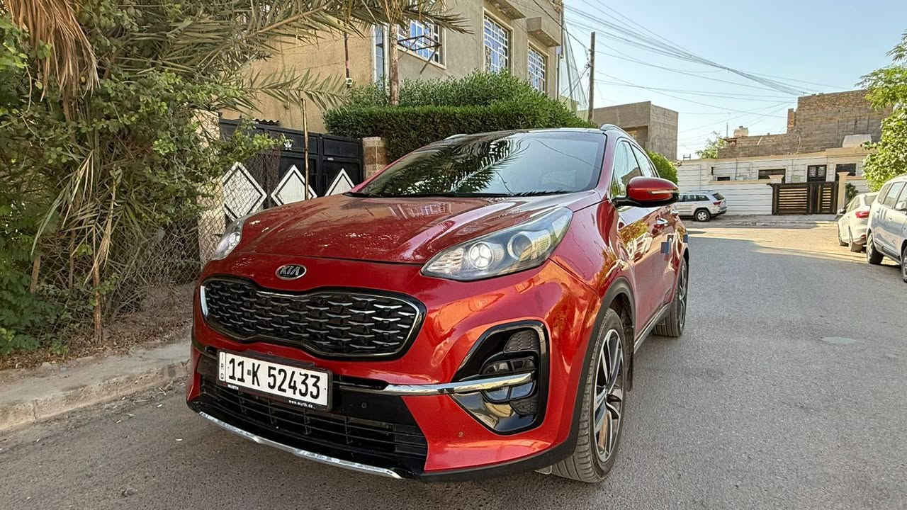 كيا سبورتج 2020  خليجي  جي تي لاين رقم بغداد دولي رقم سنويه كله جديد بأسمي محرك 2000 دوش بانوراما جنطه كهرباء شاشه كامرا دواره بصمه ابواب بصمه تشغيل فوول تحكمات تبريد امامي خلفي كشنات كهرباء كشنات جلد تدفئه تبريد كشنات مري شفط اشاير بالمري هاند بريك بصمه وضعيات قياده حساسات رادارات داخل لونين فوول للاخير  بيها بابين صبغ اثر شخوط بدون ضربه بدون دواخل ماشيه 110 كير محرك صدر تبريد جاهز للاخير السعر( 168 ) وبي مجال 
للاتصال: ***********
