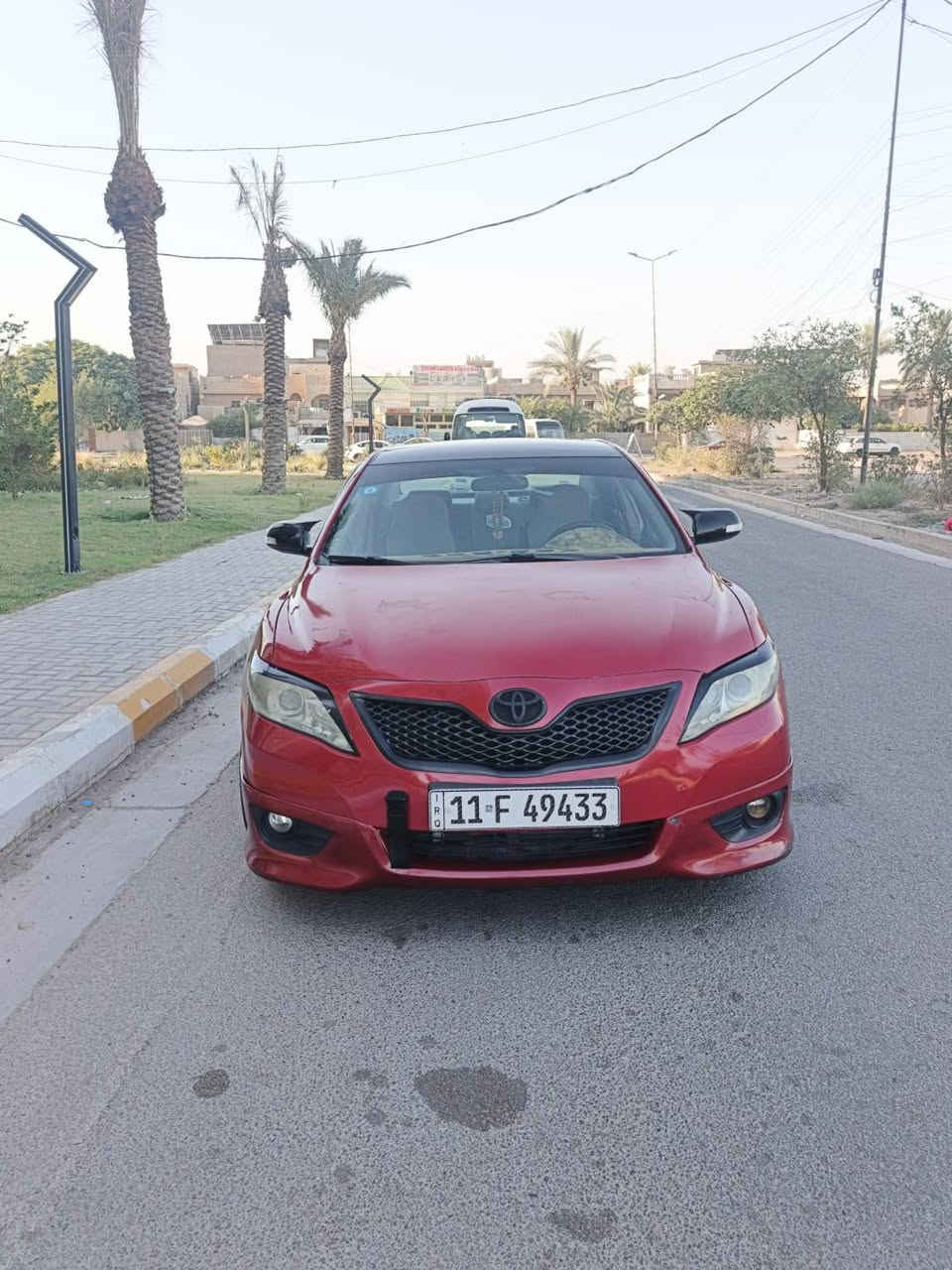 السلام عليكم  من رخصت الادمن كامري وارد امريكي حادثه كلش خفيف لا لغد لا شاصي  كله مكفول   للبيع مديل 2007 
كير محرك خير من الله 
السياره Le 
السياره ليبل واحد 
قطع وحده مدبل بيهة البنيد فقط 
تبريد ثلج 
تخم تاير جديد 
باتري جديد 
السياره متعوب عليهة 
مكان السياره بغداد حي الحسين 
رقم بغداد انكليزي باسمي تحويل ثاني يوم
 السعر 90 وبيه مجال بسيط 

***********
