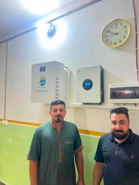منظومة شمسية • ألواح جينكو ٦٢٠ واط • بطارية ليثيوم ٥ سنين