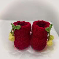 حذاء أطفال • أحمر • حسب الطلب