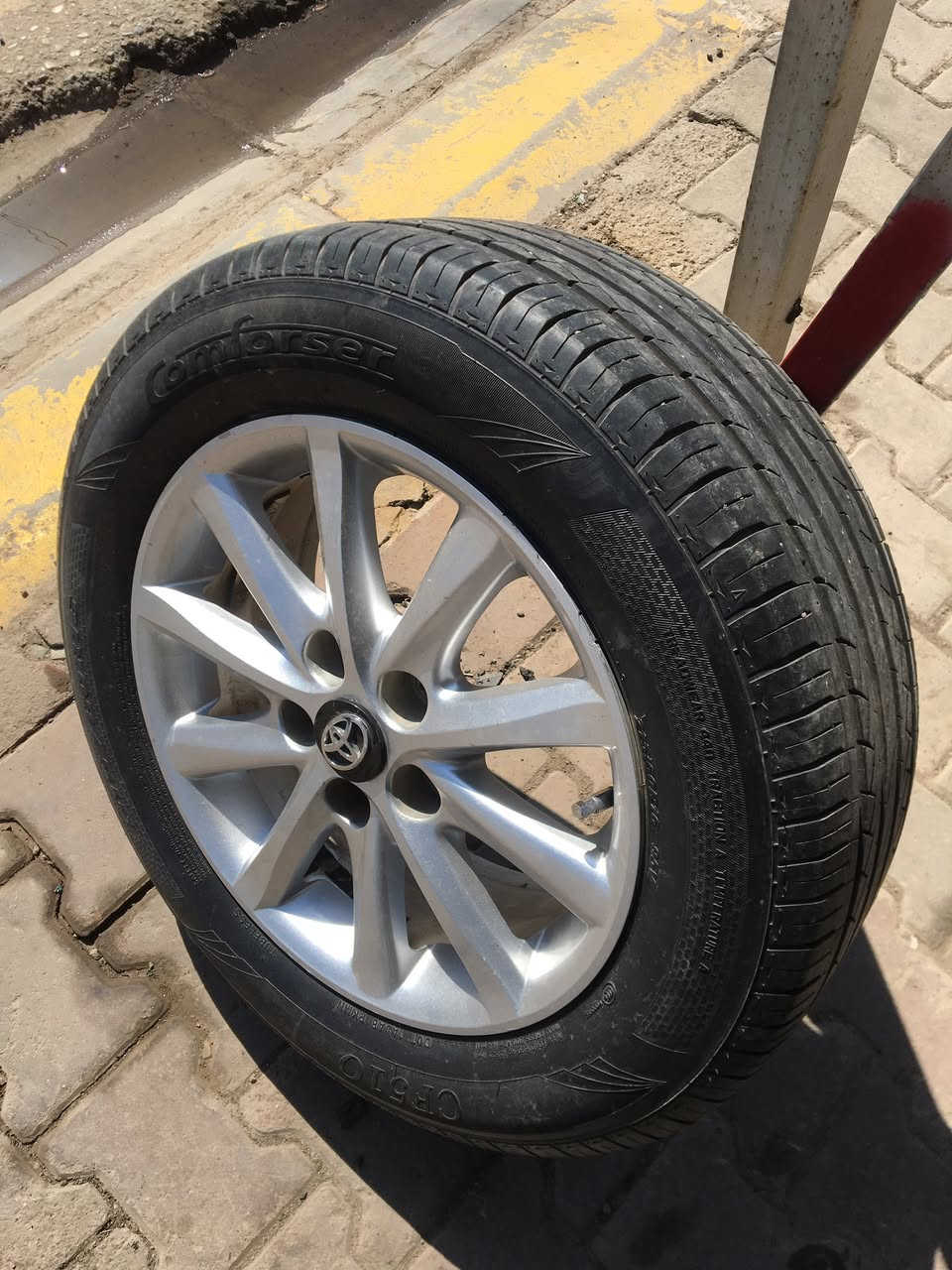 سلام عليكم
تخم وياله وتايرات كروم مستعمل 

كامري كلش نظيف 

تجاري حجم ١٦

السعر ٢٥٠الف وبيها مجال 

عنوان كركوك فلكة الاخوان قرب بيرو بازار


**إذا كنت صاحب هذا الإعلان وتريد حذفه لأي سبب، رجاءا أرسل رسالة إلى الدعم الفني**