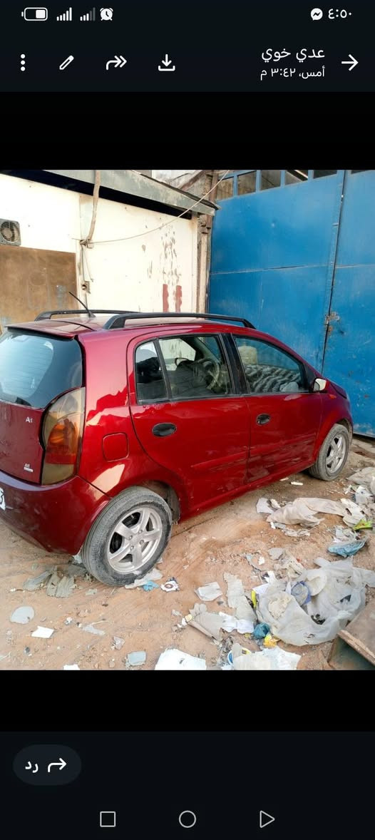 سلام عليكم شيري اي وان A1 حداديه تخم تاير محرك خير من الله سياره مصبوغه حزام جماليه مكان نجف حي الأنصار السعر 40 وبيه مجال اي استفسار اتصل ***********
