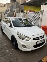 اكسنـت موديل 2013 خـليجي محـرك 1600 دوش مكفوله من كلشي صدر جديد تايرات...