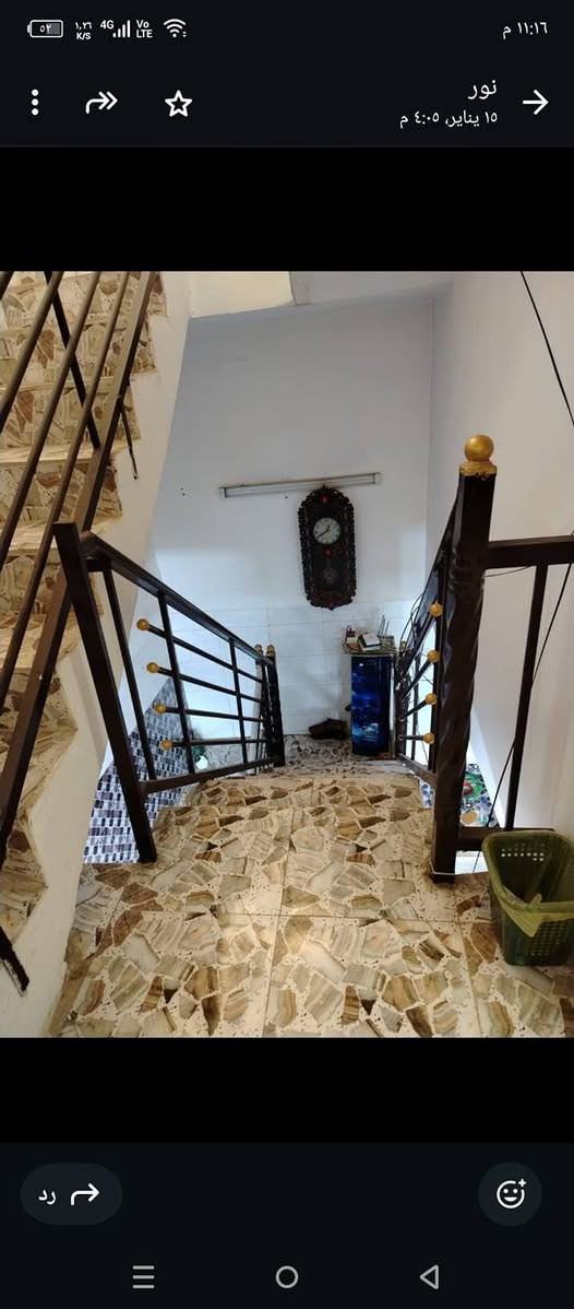 سلام عليكم دار للبيع مساحه 50 متر سريدات قديمه بدايت مربع ثالث كامل من كلشي مانقص اي شي استفسار ***********
