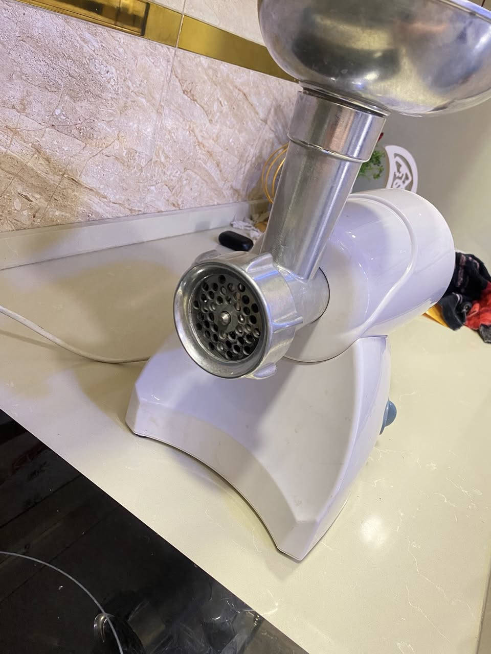 مثرامه جديده استعمال قليل تثرم كلشي لحم دجاج تمن كبه وخضروات ب٢٥ توصيل موحود شغاله تكدرين تفحصينه


**إذا كنت صاحب هذا الإعلان وتريد حذفه لأي سبب، رجاءا أرسل رسالة إلى الدعم الفني**