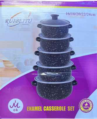 30,000 🔴 توصيل 5000 ، بغداد 3000

طقم قدور مينا فاخر 5 قطع بغطاء زجاجي – تصميم مرقّط مقاوم للحرارة

الاستخدامات

طهي الأرز، الشوربات، اليخنات، والمعكرونة.

تحضير وجبات يومية للعائلة بأحجام مختلفة حسب الحاجة.

مناسب للطبخ البطيء والطهي المتوازن.

مثالي للاستخدام المنزلي اليومي أو تجهيز السفرة.

المميزات

مصنوع من معدن مطلي بالمينا عالي الجودة مقاوم للحرارة.

توزيع متساوٍ للحرارة يساعد على نضج الطعام بشكل أفضل.

تصميم مرقّط أنيق يضيف لمسة فخامة للمطبخ.

أغطية زجاجية شفافة لمتابعة الطهي دون فتح الغطاء.

مقابض جانبية قوية وآمنة للحمل.

سهل التنظيف ولا يحتفظ بالروائح.

مناسب لمعظم أنواع المواقد (غاز – كهرباء).

المقاسات الفنية:

الكبيرة: قطر 24 سم × ارتفاع 11 سم

الأصغر من الكبيرة: قطر 22.5 سم × ارتفاع 10 سم

الوسط: قطر 20 سم × ارتفاع 9 سم

الأصغر من الوسط: قطر 16 سم × ارتفاع 8 سم

الصغيرة: قطر 18 سم × ارتفاع 8 سم

محتويات الصندوق

5 قدور بأحجام مختلفة.

5 أغطية زجاجية مطابقة.

تغليف كرتوني منظم للحماية.

قياس الكارتون:

24 × 24 × 28 سم

الملاحظات

يُفضل استخدام أدوات خشبية أو سيليكون للحفاظ على طبقة المينا.

لا يُعرّض للصدمة الحرارية المباشرة.

يُغسل يدويًا لإطالة عمر المنتج. النجف, العراق


**إذا كنت صاحب هذا الإعلان وتريد حذفه لأي سبب، رجاءا أرسل رسالة إلى الدعم الفني**