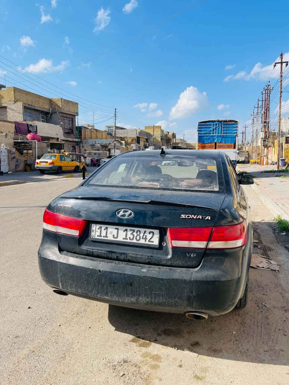 للبيع سوناتا موديل 2006 بيها جاملغ امامي والباقي كفاله محرك 3300 بدون صبغ عده جاملغ امامي وشويه من بنيد واردها جاهزه للاخير العنوان بغداد الحسينيه السعر 78 وبيها مجال قليل ***********
