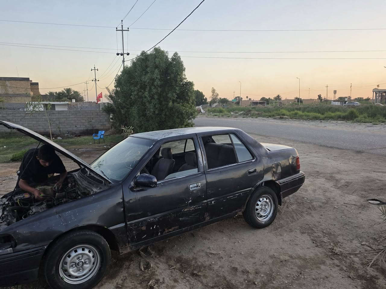 السلام عليكم
@سياراه للبيع هونداي اكسترا موديل 92
حديده يعني كلك السعر بمليون و200 وبيها مجال 
لمو شراي لا يتصل رجآ 
الرقم :***********
عنوان مشروع المسيب قرب حسينيه ابو الفضل العباس
