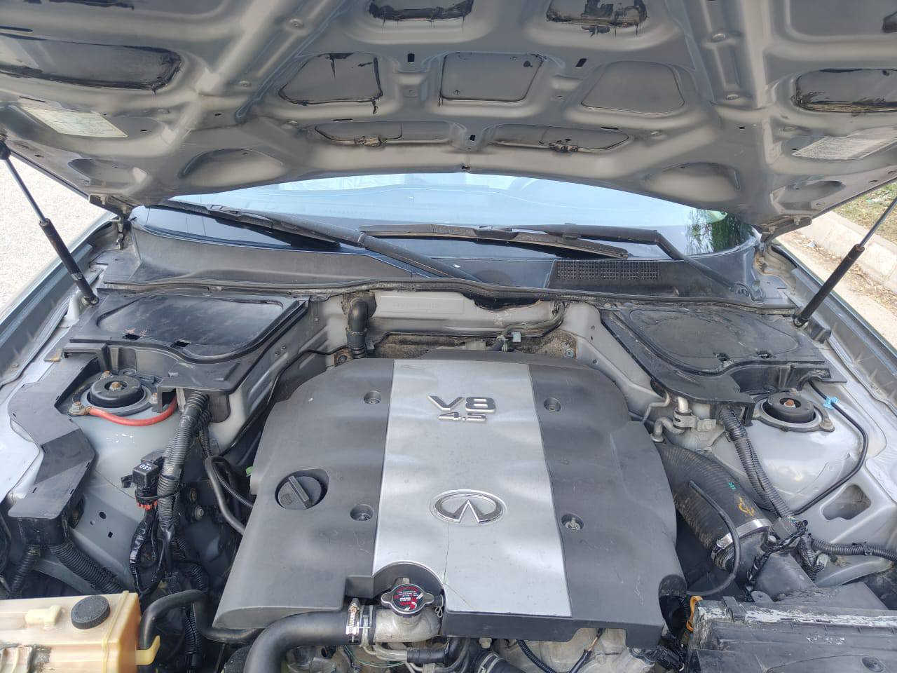 السلام عليكم انفنتي موديل 2003 صبغ عام للجماليه مكينة 8 رقم اربيل السعر 90 اي استفسار اتصال على الرقم ***********
