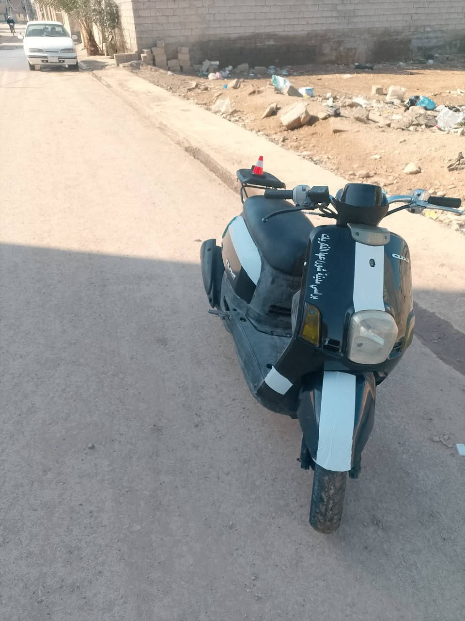 اسلام عليكم ماكس بوليس للبيع او مراوس بنامه  دراجه خير من الله بوشه بلاديه 49كهربائيات كلهة شغاله اشاير سلف هندر دراجه مناقصهة شي السعر 550وبيهة مجال العنوان بعقوبه تحرير...***********
