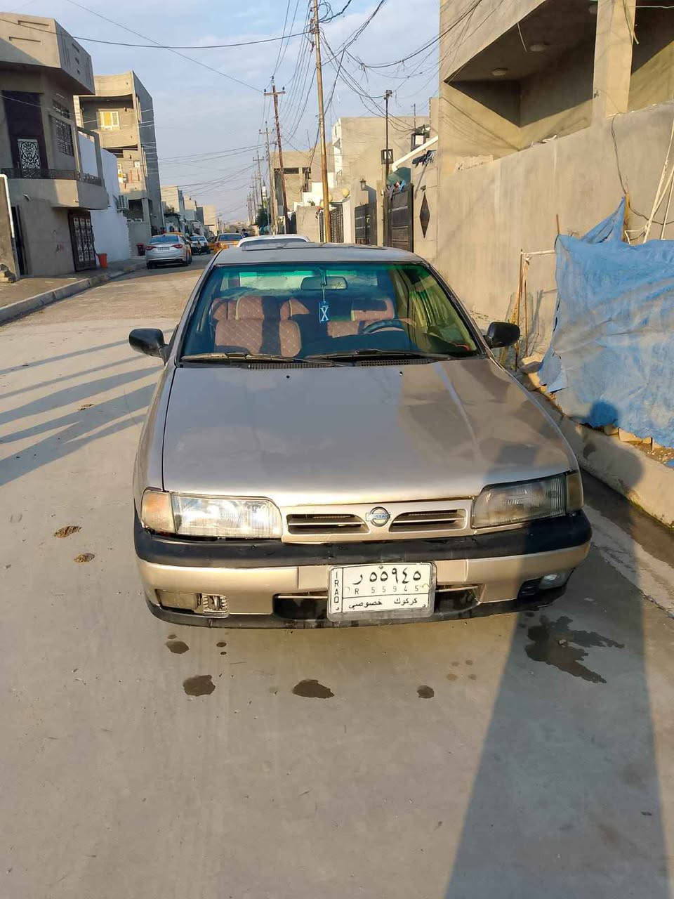 دفتر بانزين سنوية لنهاية 27 مشروع وطني 
مصبوغه حزام فقط چلح عندي صور قبل الصبغ
گير بشرط فقط محرك بي صرف
*********** كركوك, العراق
