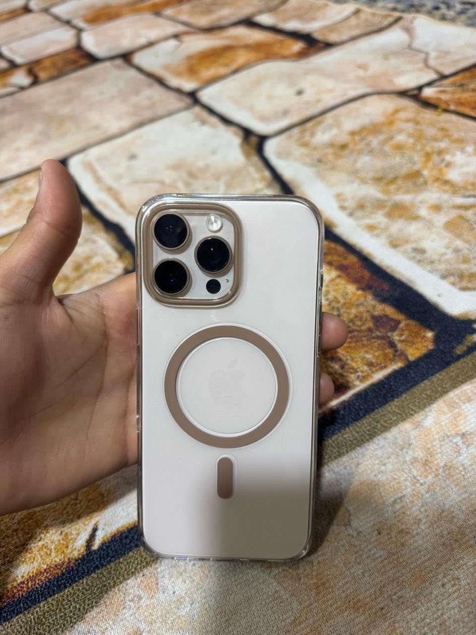 متوووفر للبيع

سعرر مناسب

📱ايفون16برو ماكس 
جهاز تحفه

💾256

🔋 نسبه البطارية91

📞دبل سيم كارت

فول نضافه 

سعر 1350وبي مجال بصط 

الشراي يتفضل خاص لو يتصل عل رقم 

***********
