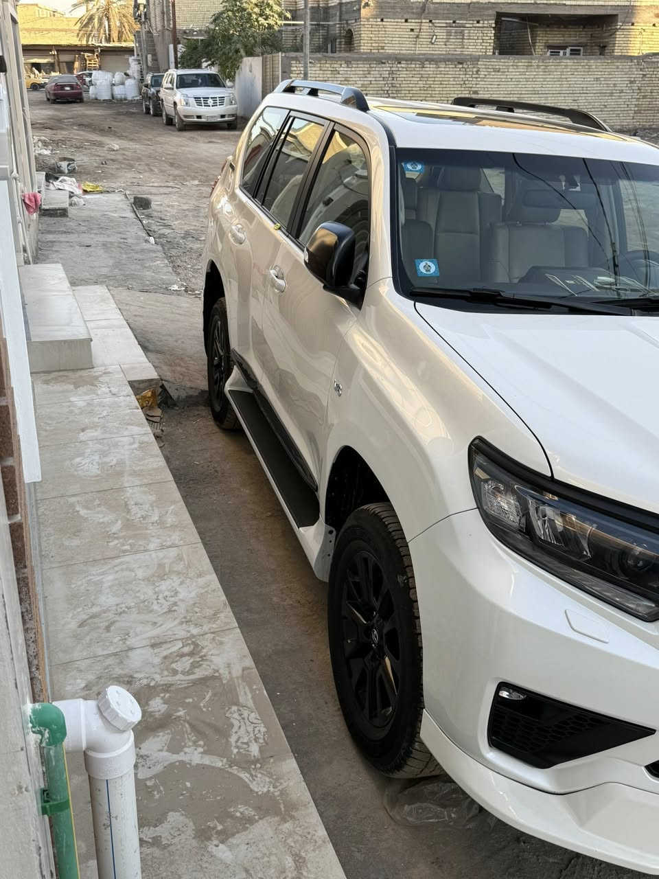 السلام عليكم 
للبيع برادو ٢٠٢٣ /مد نايت

بيضاء للون 

Tx.s

ساز/sas

رقم بغداد الجديد 

ماشيه 44 الف

فتحه

بصمه

جلد/داخل بيجي

واير ليس

كراسي كهرباء 

مري شفط

تحكم سيرن

السياره عله وضعية الشركه مكفوله كفاله عامه 

العنوان بغداد/الكاضيمه

الرقم للاستفسار 

***********

غير متواجد عل النت
