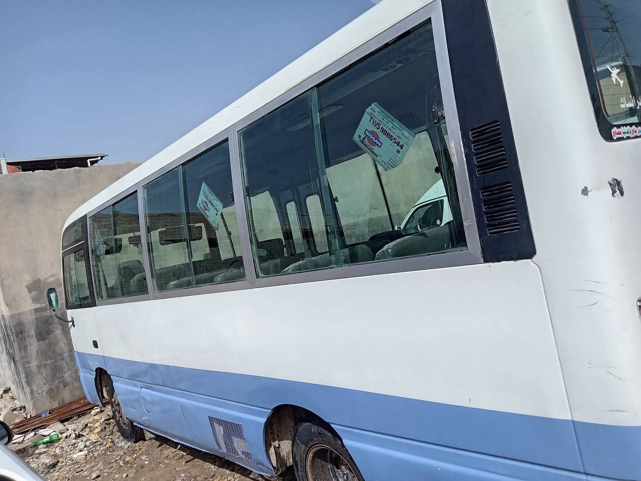 كوستر نيسان رقم احمر سياره خير من الله سياره كير مكينه جديده تخم تاير سياره حلوه اريد مراورس جمبي عالي هايكر  شيري *********** مكاني بصره
