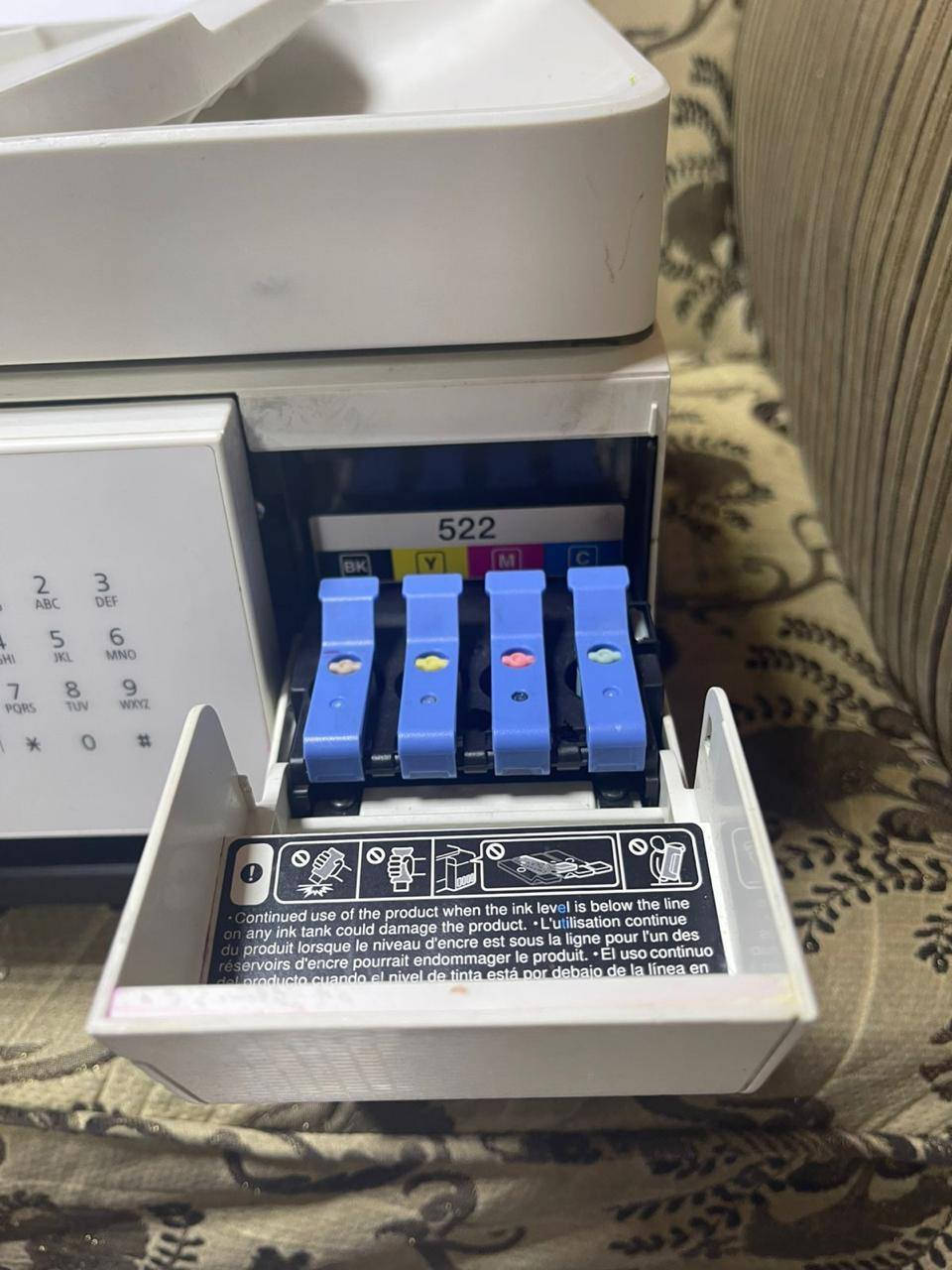 أسلام عليكم
طابعه ايبسون
 ET4700/wfi
نضيفه كلش كلش اخت الجديده
 للطبع وللاستنساخ
سعر الطابعه185الف 
للعم وللتوضيع يرجى ارسال مبلغ عربون قدره 25الف للحجز ولتثبيت الطلب غير ذالك يلغى الطلب 
***********
***********
https://www.facebook.com/share/g/1Aj6hFKir6/?mibextid=wwXIfr
ادخل وانظم للكروب راح تلكي الي يناسبك بسعر والنظافه اهلا وسهلابكم
