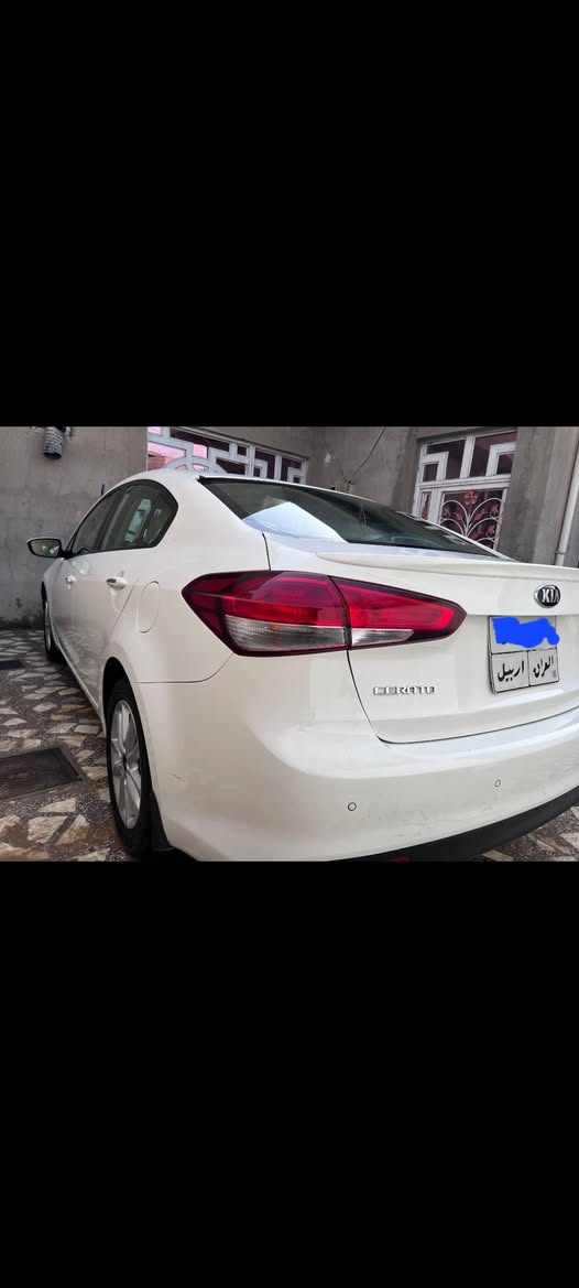 للبيع سيراتو خليجي اربيل 2018 بسم شركة
مكفولة كفالة عامة من صبغ  تبديل  بارد 
مكينة گير كفالة 
فول مواصفات 
انظمة قيادة. فول تحكم استيرن. كروس سرعة 
محرك 2000 دوش
دواخل بيجي.  خمس تچاوي.  كشن قلاب 
كشنات امامية هيتر 
حساس خلفي امامي
ثلاجة.  حاكية. دشبول كاربون 
فتحة سلايت 
مري شفط.  يدات نيكل داخل و خارج 
لد نهاري 
السيارة ماشية ( 80) الف حقيقي
وكالة  تحويل حاضر 
السعر 154$
العنوان النجف الاشرف 
رقم الهاتف ( ***********)
