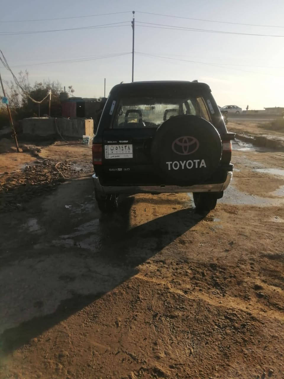تويوتا سورف موديل 95 رقم بغداد  بأسمي محرك 2500 VVT
 مداور ثاني يوم مشروع وطني 
 السعر 42 
المكان كربلاء 
 ***********
