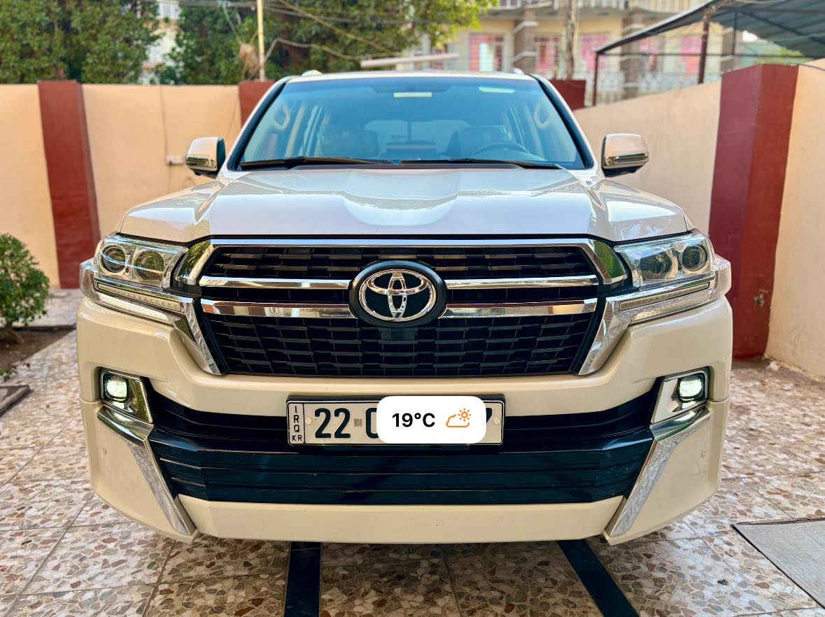 لاندكروز 2021 شركات ماشية 76 الف كيلو 
رقم اربيل السعر 475 ورقة  

مواصفات الشركات معروفة 
محرك 6 سلندر كشنات 2 كهرباء 
السيارة مكفولة من التبديل والبارد 
ملاحظة بيهة هلا الجاملغ الامامي شبرين صبغ اب مكانه بدون فتح وبدون حار فقط صبغ 
والباقي كلهة مكفول استخدام نضيف وماشية 76 الف كيلو حقيقي 

الموقع بغداد 
السعر 475 ورقة 

الاتصال على ***********
